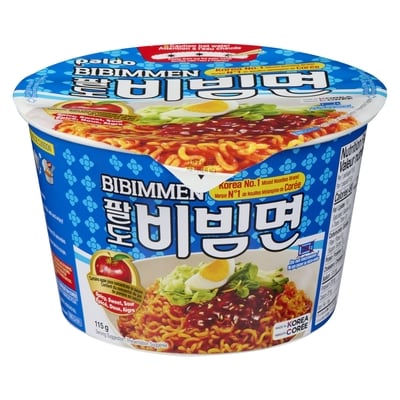 Paldo Mixed Noodles Bibimmen 115 g, $2.43/100g