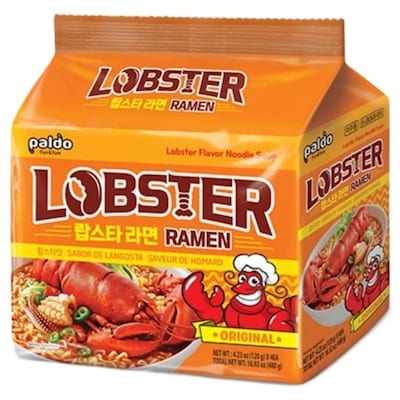 Paldo Nouilles ramen au homard 480 g, 1,46 $/100g