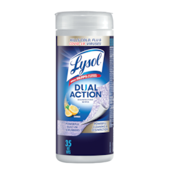 Dual Action Wipes - Citrus