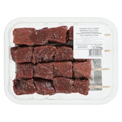 Lacroix Seasoned Beef Skewer Montreal Steak Spice 320 g, $3.13/100g