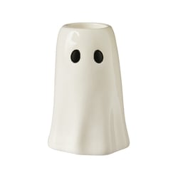 null Ceramic Ghost Candleholder 3 in 1 ea, $3.00/1ea