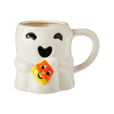 null Tasse en céramique avec fantôme et bonbons de maïs 1 ea, 8,00 $/1ch