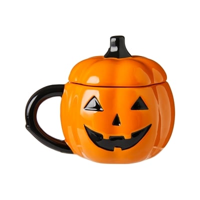 null Tasse en citrouille avec couvercle 1 ea, 10,00 $/1ch