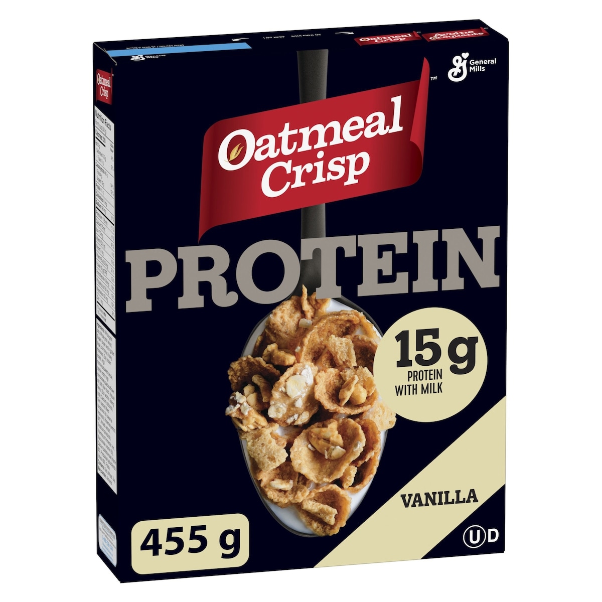 General Mills Oatmeal Crisp Protein Cereal, Vanilla
