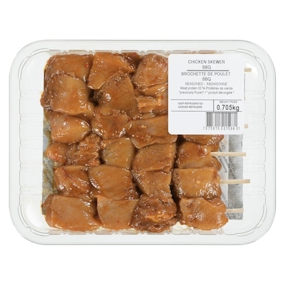 Lacroix Chicken Skewer Bbq Seasoned