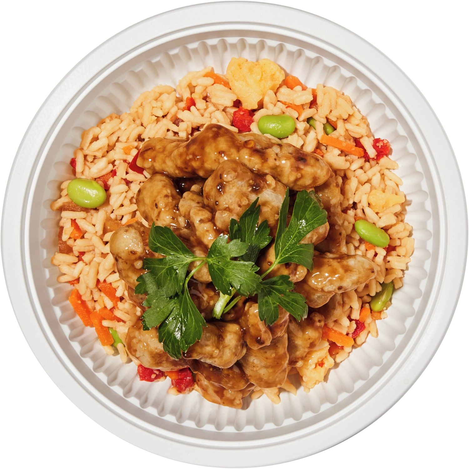 null Ginger Beef with Fried Rice Bowl 340 g, $2.35/100g