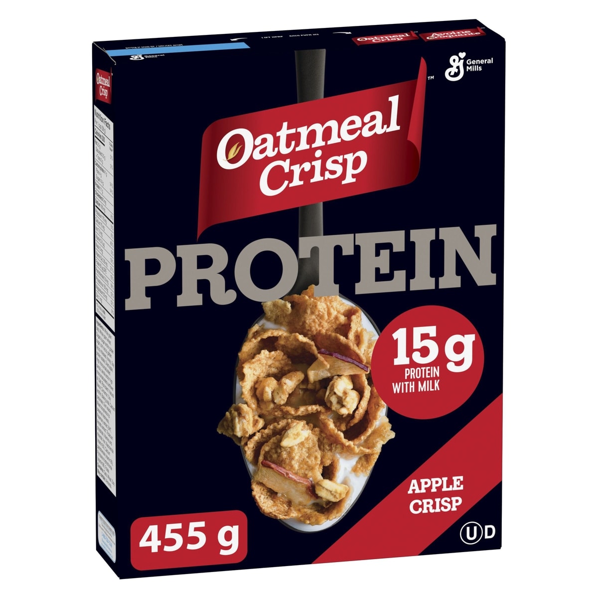 General Mills Oatmeal Crisp Protein Cereal, Vanilla