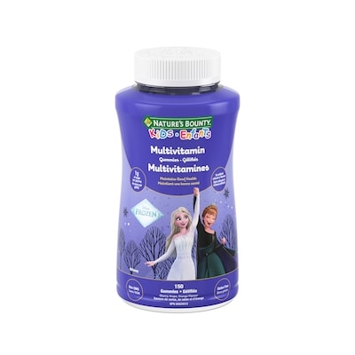 Nature’s Bounty Multivitamines enfants, disney reine des neiges 150 ea, 0,18 $/1ch