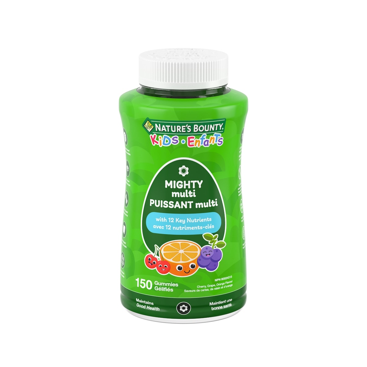Nature's Bounty KIDS Mighty Multi, Only 1g Sugar Per Gummy 150 ea, $0.11/1ea