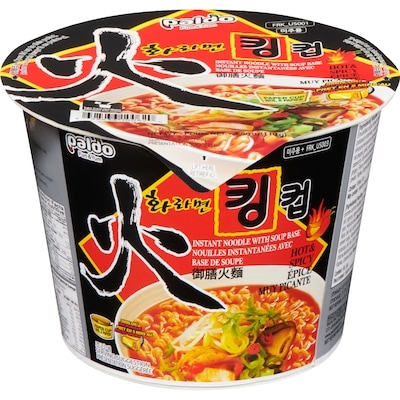Paldo King noodle flavour epice grande format 110 g, 2,54 $/100g