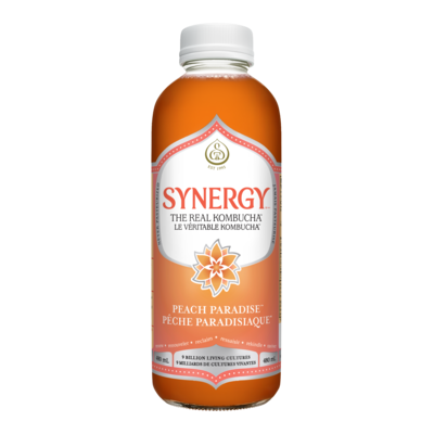 GT's Raw Kombucha Peach Paradise 480 ml, $1.00/100ml