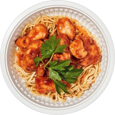 null Bol d’énergie poulet Général Tao avec des nouilles 400 g, 2,00 $/100g