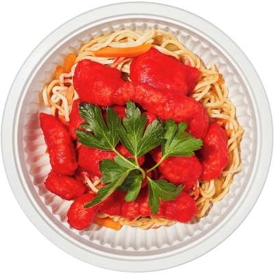 null Bol d’énergie au poulet aigre-doux avec des nouilles 340 g, 2,35 $/100g