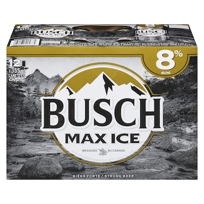 Busch Bière forte (Pièce d’identité requise au moment du ramassage) 12x355.0 ml, 0,47 $/100ml