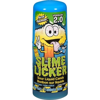 Exclusive Brands Sour Liquid Candy Blue Razz Ages 4+, Case 12x60.0 ml, $5.83/100ml