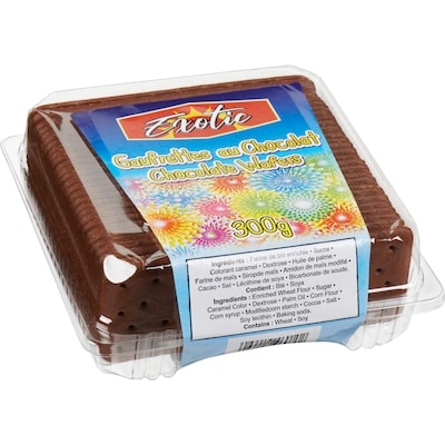 Gaufrettes au chocolat