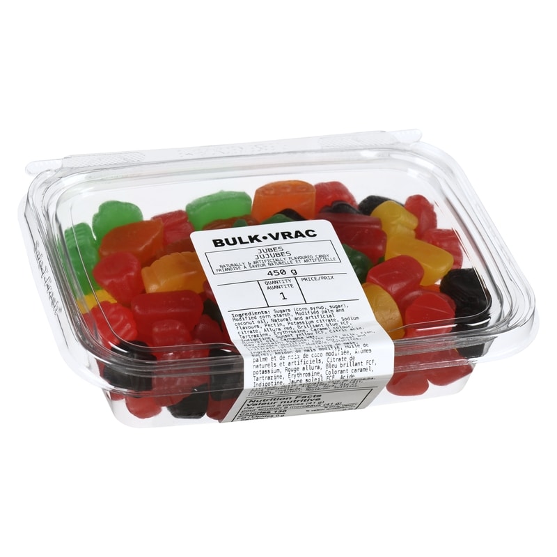 Naturally & Artificially Flavoured Candy Jubes
