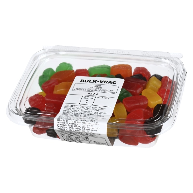 Naturally & Artificially Flavoured Candy Jubes