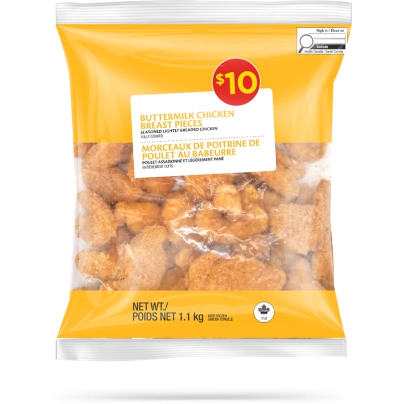 Buttermilk Chicken Breast Pieces