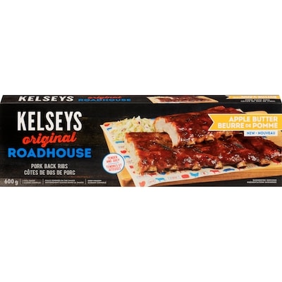 Kelseys Pork Back Ribs Apple Butter 12x600.0 g, $0.22/100g