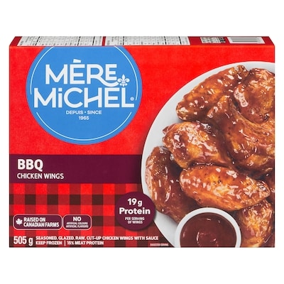 Mere Michel Bbq Chicken Wings 505 g, $1.58/100g