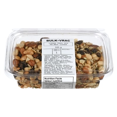 Johnvince Foods Sierra Trail Mix 325 g, $2.15/100g