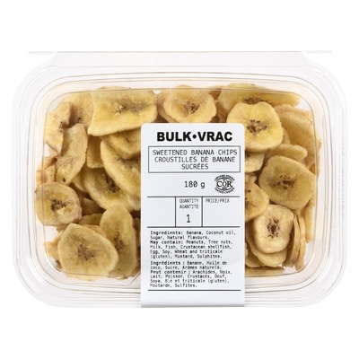 Sweetened Banana Chips