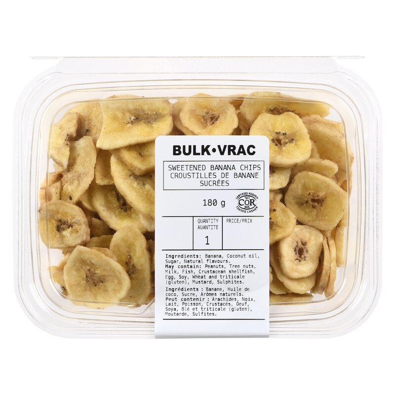 Sweetened Banana Chips