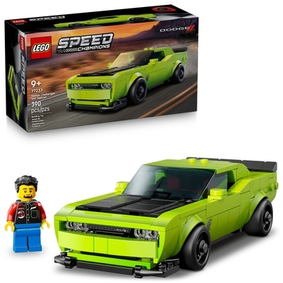 LEGO Speed Champions Dodge Challenger SRT Hellcat Sports Car Toy 77237 1 ea, $35.00/1ea