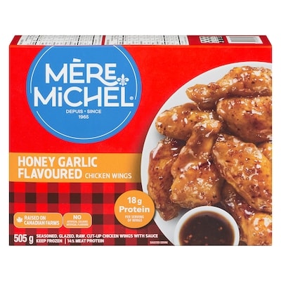 Mere Michel Honey Garlic Flavoured Chicken Wings 505 g, $1.58/100g