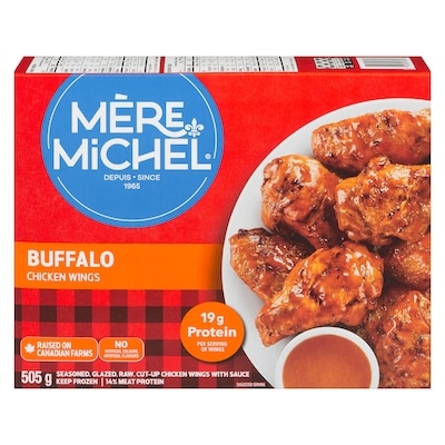 Mere Michel Buffalo Chicken Wings 505 g, $1.58/100g