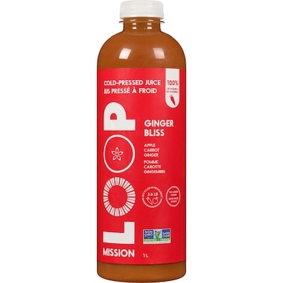 null Cold-Pressed Juice Ginger Bliss 1 l, $0.80/100ml