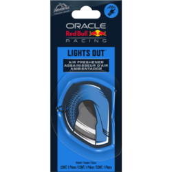 Armor All Podium Series™ Hanging Car Air Freshener Developed With Oracle Red Bull Racing, Logo Helmet, Lights Out™ Scent. 1 ea, $7.29/1ea