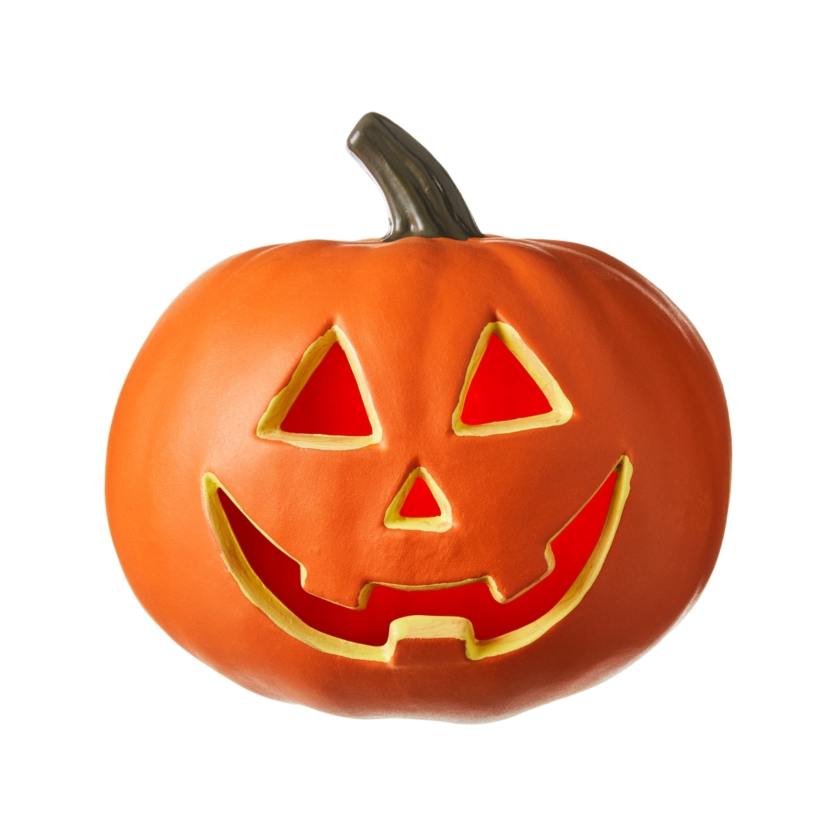 null Plastic Pumpkin Decoration - Orange 1 ea, $10.00/1ea