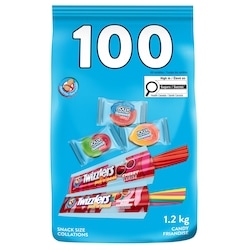 Hershey's 100Ct Assorted Peanut Free Candy 1.2 kg, $1.33/100g