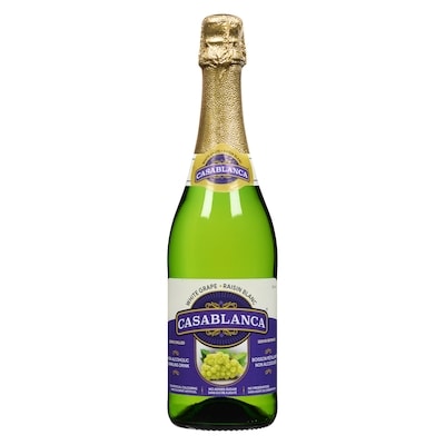 Casablanca Non-Alcoholic Sparkling Drink White Grape 750 ml, $0.53/100ml