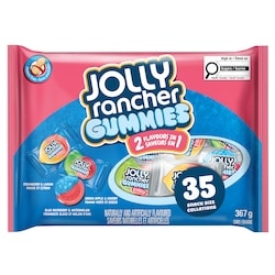Jolly Rancher 2 en 1 gummies, format collation 367 g, 1,63 $/100g