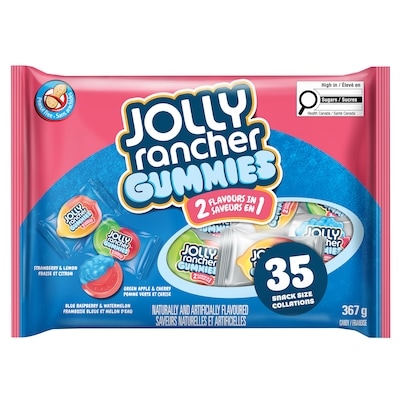 Jolly Rancher 2 en 1 gummies, format collation 367 g, 2,72 $/100g