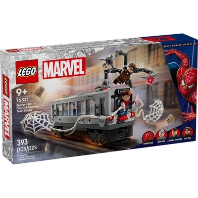 LEGO Marvel Spider-Man vs. Doc Ock Subway Train Scene 76321 1 ea, $60.00/1ea