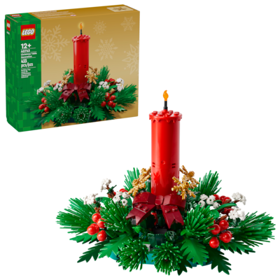 LEGO Le centre de table de Noël Décoration 40743 1 ea, 55,00 $/1ch