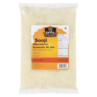 Divya Sooji Wheatlets 1.81 kg, $0.38/100g