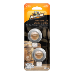 Armor All FRESH fx Car Air Freshener Vent Clip – Whiskey & Oak Scent 1 ea, $6.79/1ea