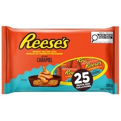 Reese's Candy Peanut Butter Cups With Caramel 389 g, $1.54/100g
