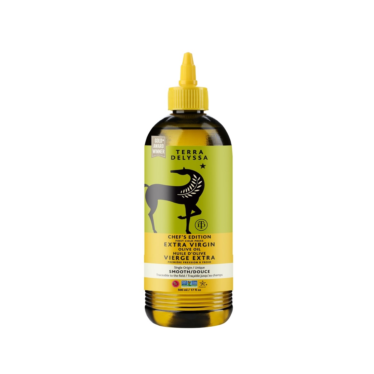 Terra Delyssa Huile d’olive extra vierge – Édition du chef 500 ml, 2,40 $/100ml
