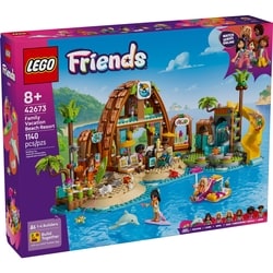 LEGO Friends Family Vacation Beach Resort Toy 42673 1 ea, $150.00/1ea