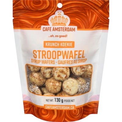 Cafe Amsterdam Syrup Wafers Stroopwafel 130 g, $4.99/100g