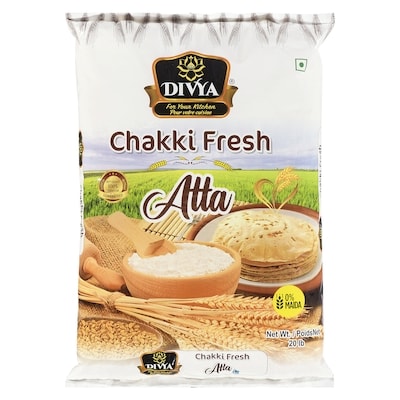 Divya Atta Chakki Fresh 9.1 kg, $0.11/100g