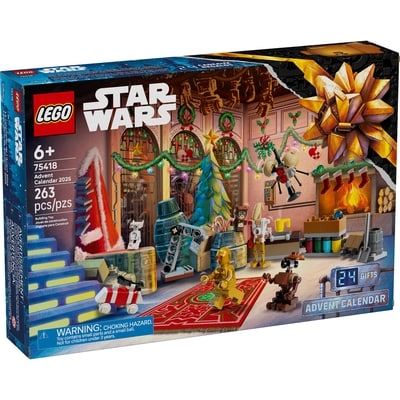LEGO Star Wars Advent Calendar 2025 Kids Toy 75418 1 ea, $69.99/1ea