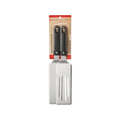 le Choix du Président Duo de spatules essentielles pour plaque de cuisson en acier inoxydable 1 ea, 16,00 $/1ch