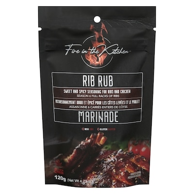 Fire In The Kitchen Marinade 120 g, 9,16 $/100g